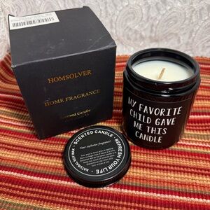 NWT - “My Favorite Child Gave Me This” Candle - Made with Natural Fragrances